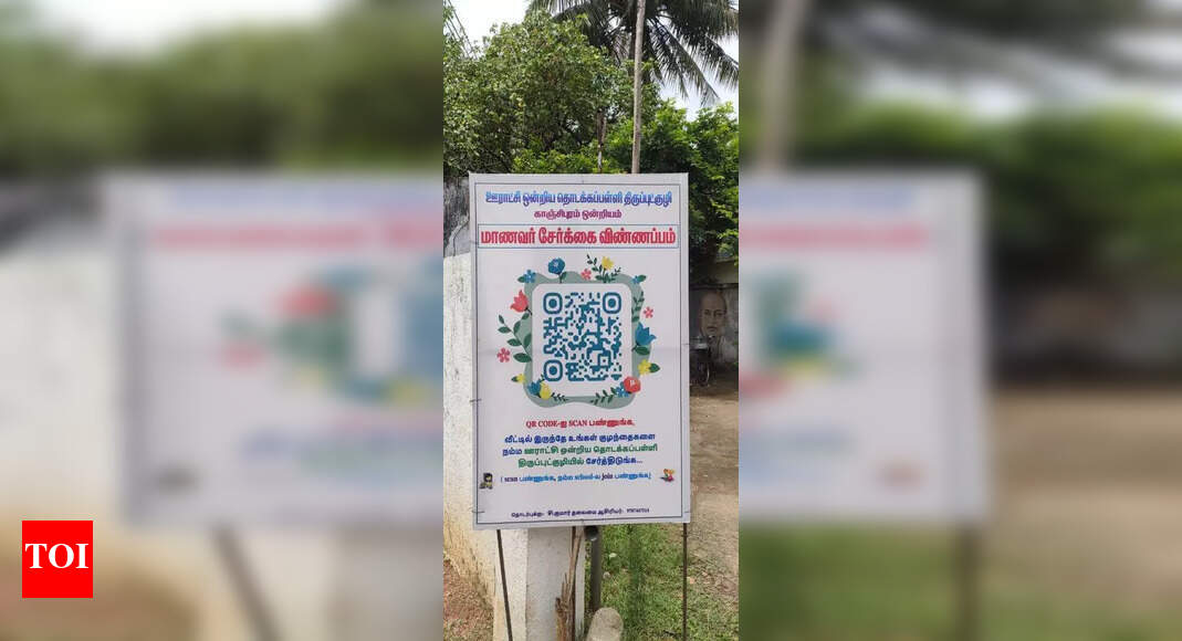 Indian School Uses QR Codes for Easier Student Enrollment