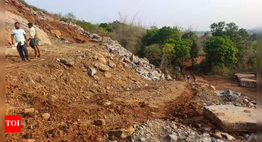 Villagers Protest Mining on Dahi Mundia Hill in Ganjam