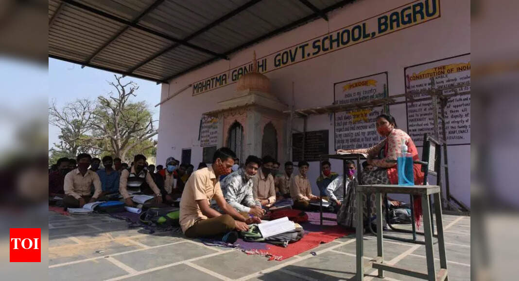 Students can choose mode of education in govt schools | Jaipur News