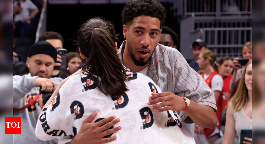 Caitlin Clark and Tyrese Haliburton's Sideline Spark: Inside Indianapolis'  Hottest Basketball Bromance | - The Times of India