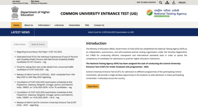 CUET UG 2025: NTA revises exam pattern for accountancy paper, check details here – Times of India