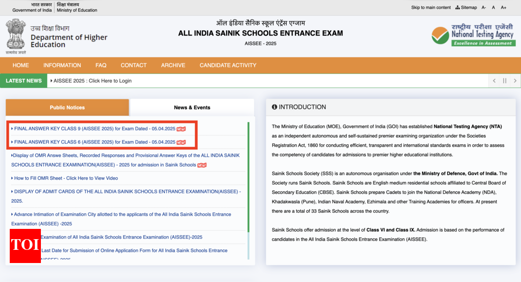 BSEB Releases Inter Compartment Exam Answer Key; Objections Due May 21