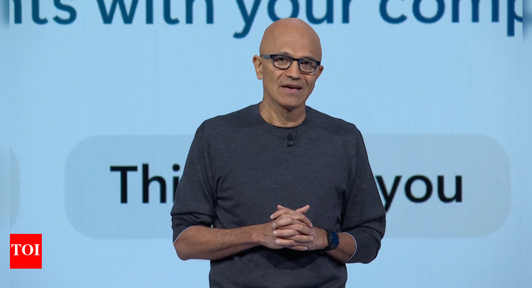 Satya Nadella’s Build 2025 speech disrupted by 'free Palestine' protest