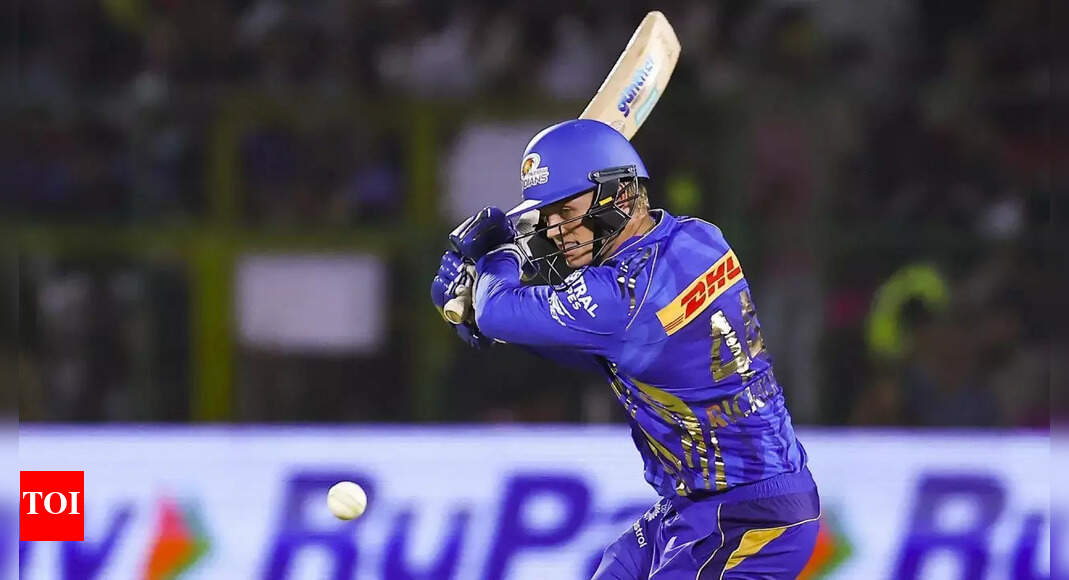 IPL 2025: मुंबई इंडियंस ने विल जैक, रयान रिकेल्टन और कोरबिना बॉश के प्रतिस्थापन की घोषणा की। क्रिस्टेट समाचार