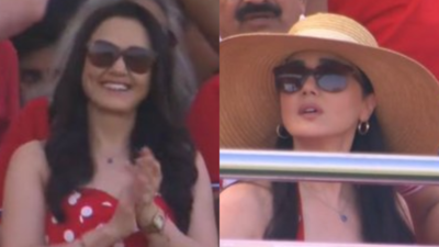 Preity Zinta pens a ‘super proud’ note as her IPL team qualifies for playoffs, steals hearts in red polka-dot dress