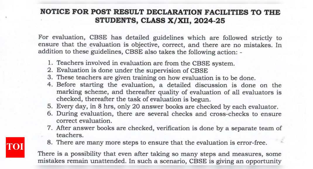 CBSE Class 10th, 12th re-evaluation dates released: Check key details here