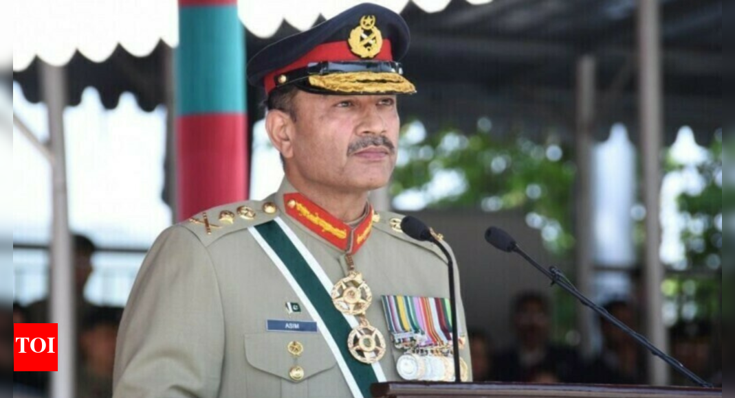 Pak govt promotes army chief Asim Munir to field marshal