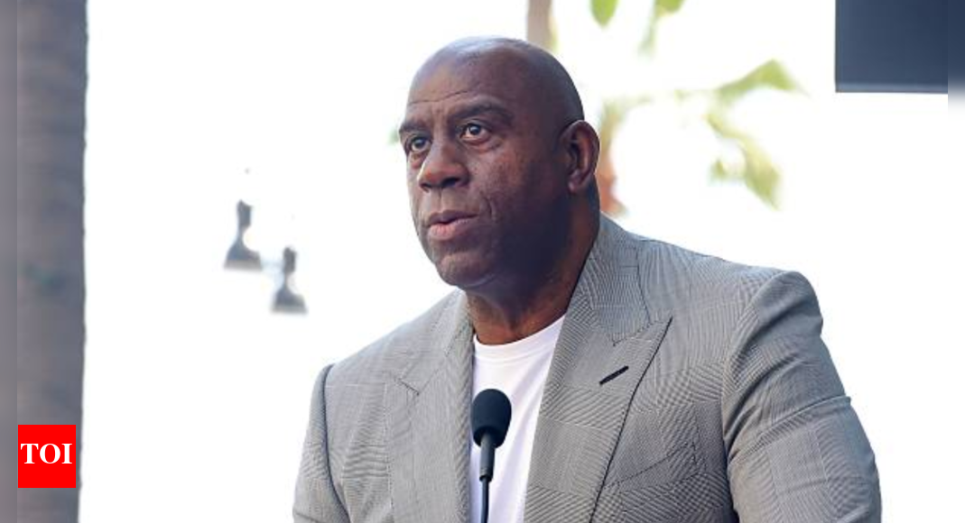 Magic Johnson Celebrates Daughter's New Jewelry Venture