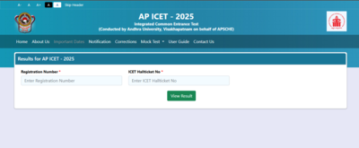 AP ICET Results 2025 out at APSCHE MBA, MCA rank card at cets.apsche.ap.gov.in: Direct link to download scorecards here – Times of India