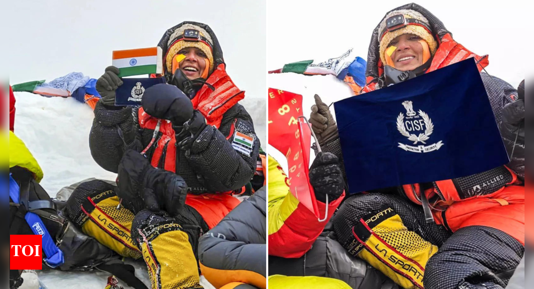 CISF सब-इनफेक्टर गीता सैमोटा माउंट एवरेस्ट के स्केलिंग को मजबूर करने वाला पहला है भारत समाचार