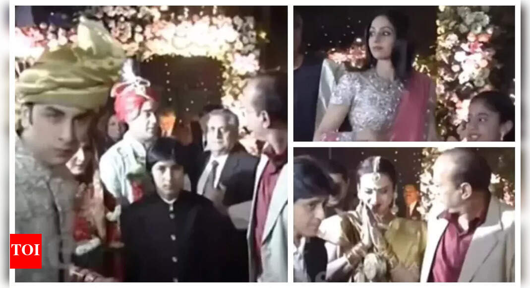 नदी, श्रीदेवी, भगयश्री और अन्य की भागीदारी के साथ भरत साखनी के साथ रूसी रिडब्राह रिधिम कपूर की बहन से अदृश्य तस्वीरें वायरल हो जाती हैं।