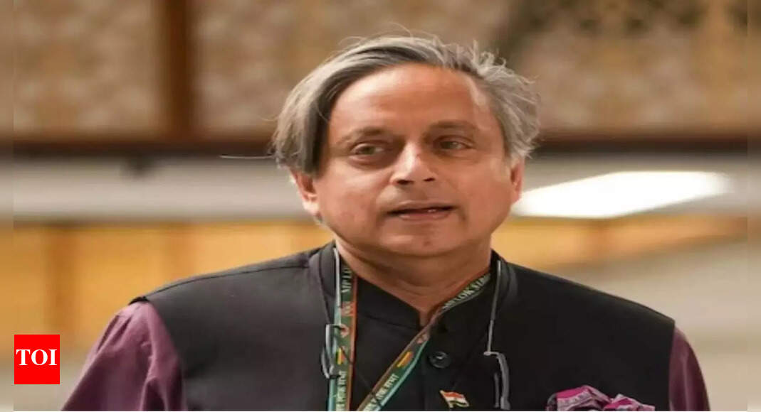 In 'message' to Congress, Shashi Tharoor calls for bipartisanship