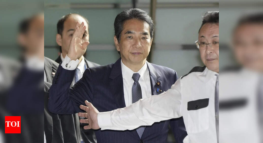Japan's agriculture minister resigns over his inappropriate remark about buying rice