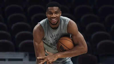 As Giannis Antetokounmpo attends Google event in San Francisco, fans talk about possible “Giannis & Stephen Curry” combo
