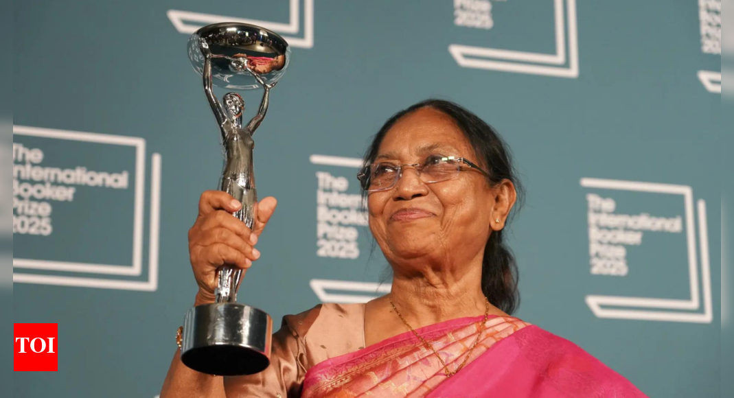 Banu Mushtaq Wins International Booker Prize 2025 for Heart Lamp | India News - Times of India