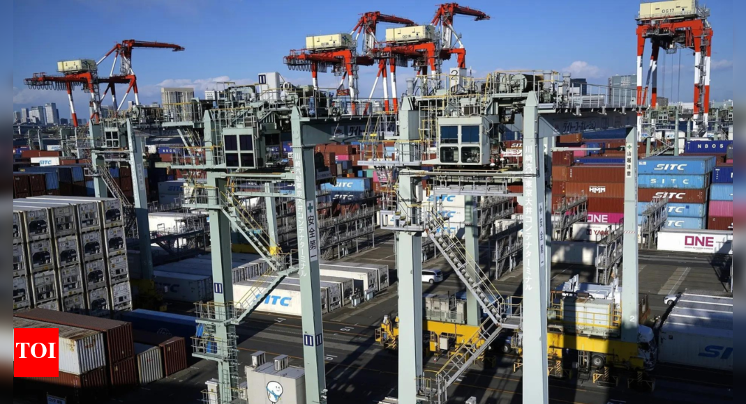 Japan’s exports slow in April as Trump’s tariffs dent shipments to the US