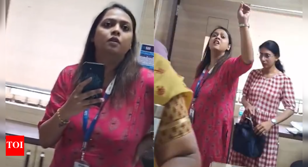 एसबीआई भाषा पंक्ति प्रबंधक: “यह भारत है, मैं हिंदी से बात करूंगा, कैनाडा नहीं”: कार्नाटैक एसबीआई स्पार्क्स भाषा पंक्ति के कर्मचारियों की कर्मचारियों की एक टिप्पणी; सीएम सिद्धारामिया हस्तक्षेप करता है, अधिनियम को “दृढ़ता से निंदा” कहता है | बेंगलुरु न्यूज