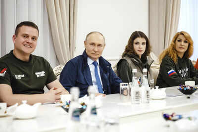 Putin visited Russia's Kursk region for first time since Moscow said it drove out Ukrainian forces