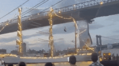 Brooklyn bridge stands strong, despite 150 years of close calls and collisions