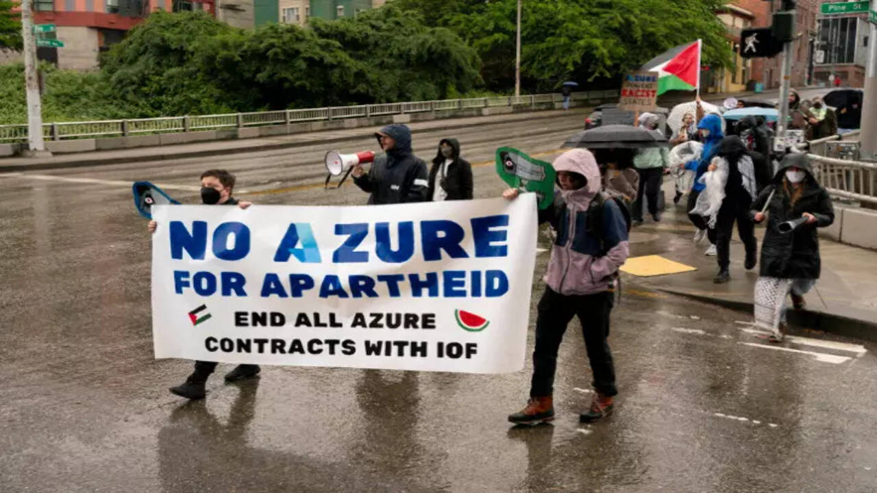 “Free, Free Palestine”: Microsoft's Build 2025 conference disrupted for second day in a row; “Jay! My peo