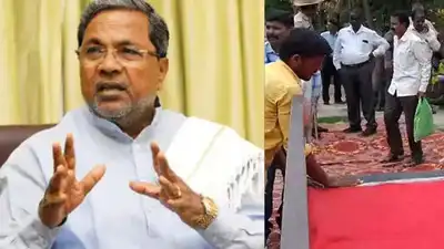 Red carpet for Karnataka CM Siddaramaiah, his deputy DK Shivakumar in flood-hit Bengaluru sparks outrage