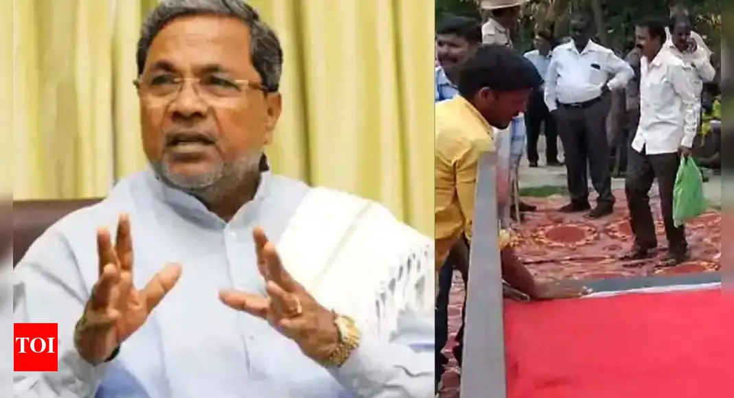 Red carpet for Karnataka CM, his deputy in flood-hit Bengaluru sparks outrage