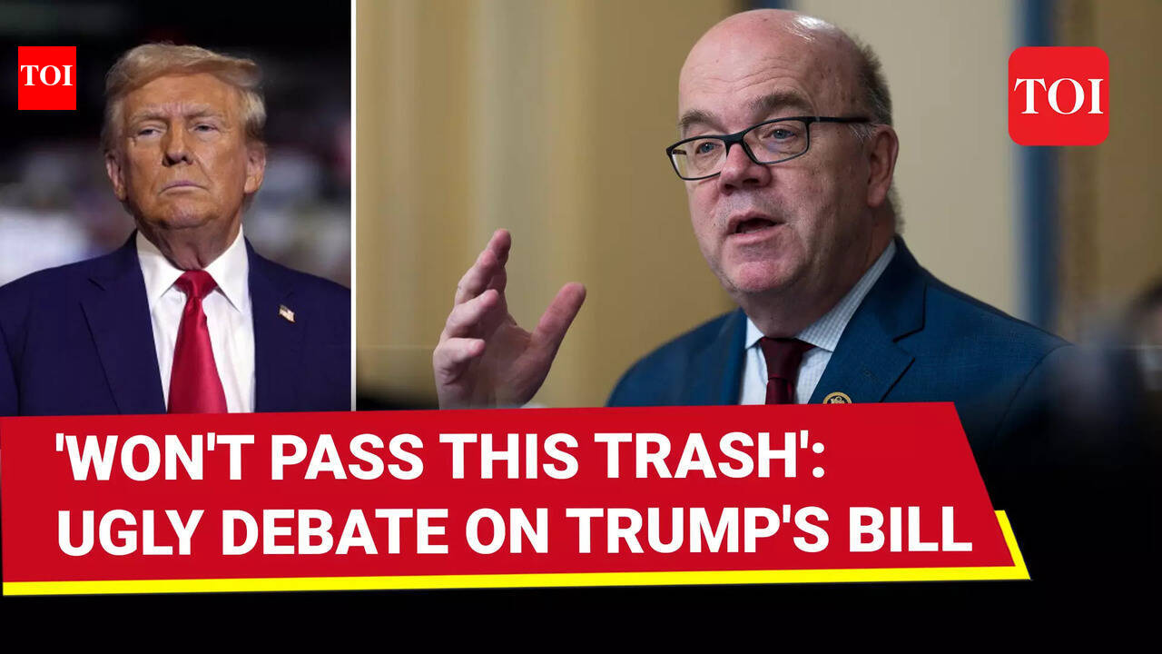 US House Debate On Trump's 'Big & Beautiful' Tax Bill Explodes; Jim ...