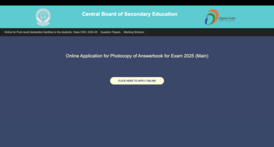 CBSE begins registration process for obtaining class 12th scanned answer sheets: Here is how to apply – Times of India