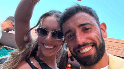 Who is Bruno Fernandes' wife Ana Pinho? Meet the woman behind Man Utd  captain's success | Football News - Times of India