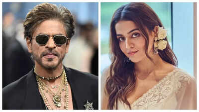 Wamiqa gabbi recalls hilarious first meeting with shah rukh khan on sets of  baby john: 'my brother was suggesting i cut my wrist... ' | - times of india