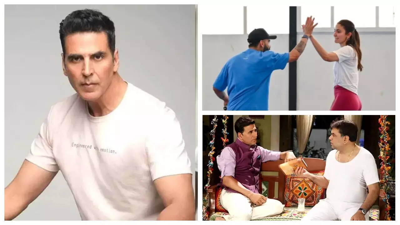 Akshay Kumar's legal team on suing Paresh Rawal, Anushka Sharma-Virat Kohli team up to play pickleball: T