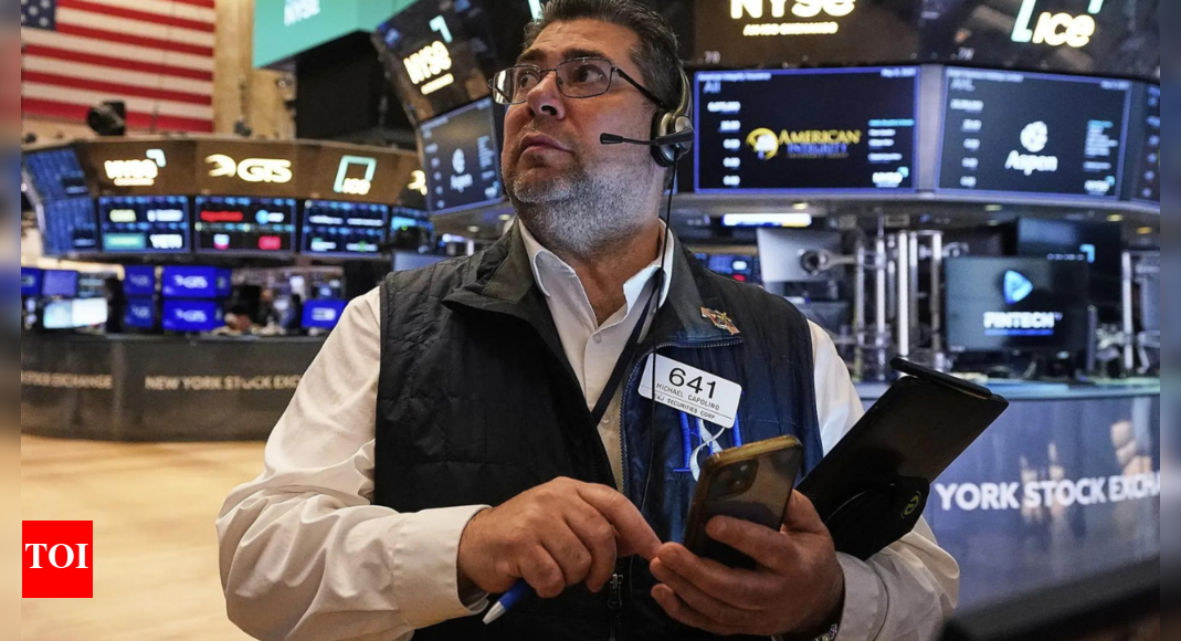US markets open lower amid rising treasury yields; gold and oil gain