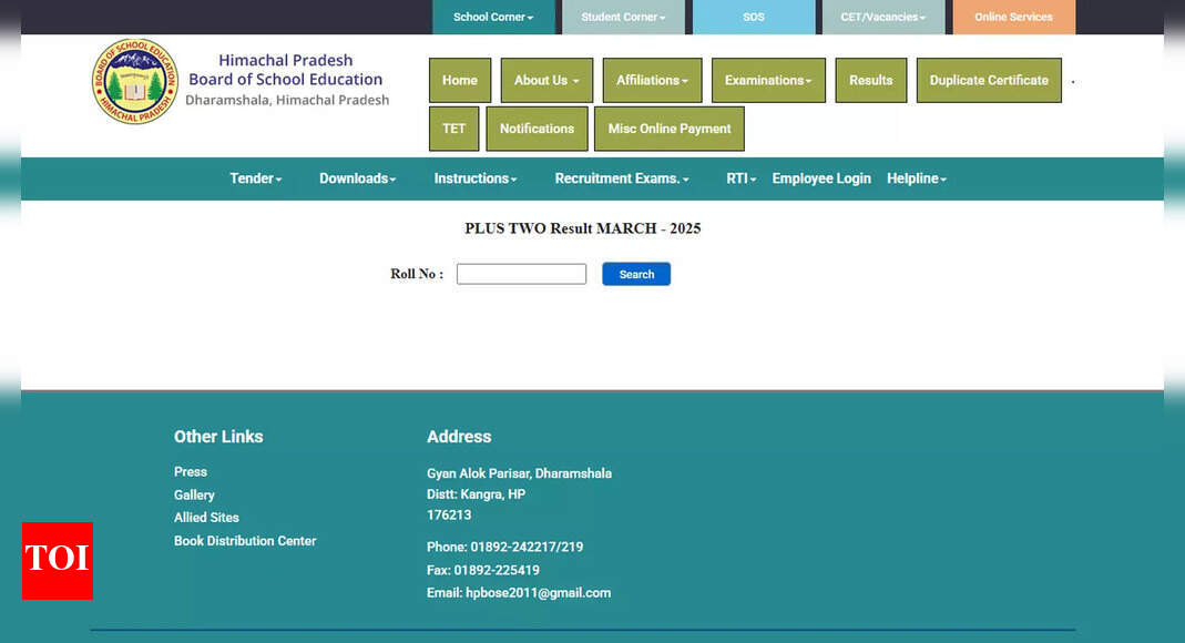 HPBOSE Class 12 revised result 2025 announced at hpbose.org: 88.64% pass; check direct link here