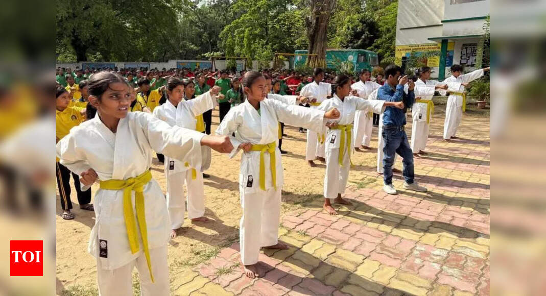 Ranchi District Launches Karate Training for KGBV Students