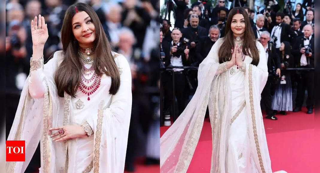Netizens say Aishwarya slammed divorce rumours at Cannes