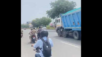 Truck hijack: ‘Cool’ cop relives viral moment