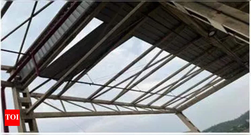 Storm Damage at CRPF Barracks in Bhandara