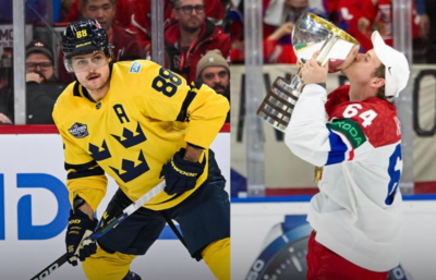 William Nylander and David Kampf undergo quarter-final showdown at the IIHF World Championship