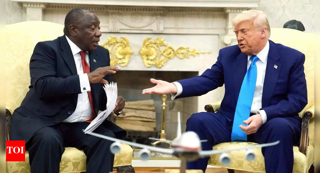 From Zelenskyy to Ramaphosa: How Trump has turned Oval Office into an ambush office - Times of India