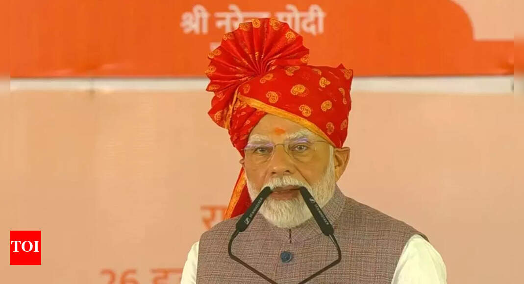 PM Modi Rajasthan Visit Live: Not blood but sindoor runs in my veins, says Narendra Modi in Bikaner  timesofindia.indiatimes.com