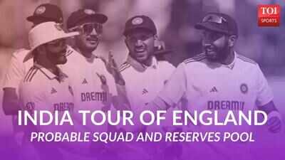 India vs England Squad Live: India's probable Test squad for England Tour