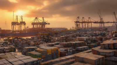 AI-generated image Engineering exports surge 11.28% in April led by steel, vehicles; China, Turkey shipments see year-on-year fall
