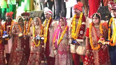 Karnataka's Mangalya Bhagya scheme facilitates free mass wedding for 24 couples in Mysuru