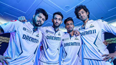 The Gujarat Titans will sport a lavender kit against Lucknow Super Giants tonight in the IPL (Image via X/@gujarat_titans) IPL 2025: Why are Gujarat Titans wearing lavender jersey against Lucknow Super Giants?