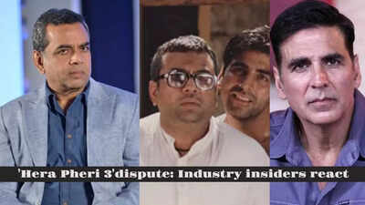  'Akshay Kumar and Paresh Rawal could have just sat across the table and sorted it,' say industry insiders as they react to the issue - EXCLUSIVE