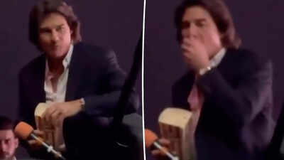 Tom Cruise responds to viral popcorn-eating video: 'When I'm going to movies, I'm eating popcorn'