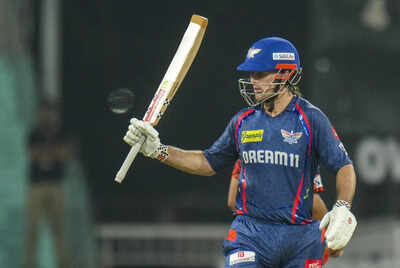 Mitchell Marsh's maiden IPL century spoils Gujarat Titans top-two hopes