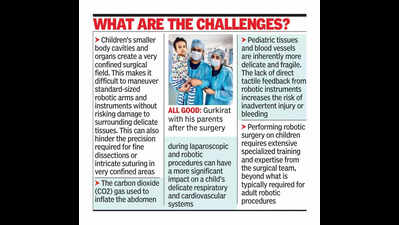 Liver transplant using robotic arms gives lease of life to 5-year-old boy