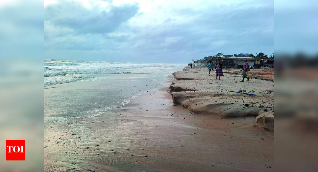 Monsoon Winds Intensify Coastal Erosion in Salcete