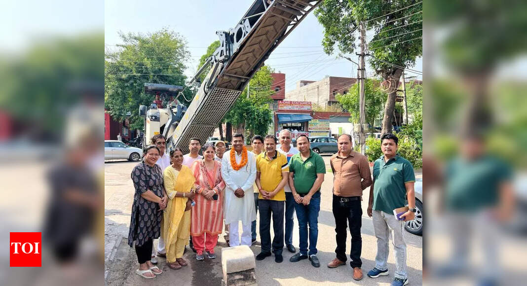 Panchkula to Mill and Re-carpet City Roads to Improve Drainage